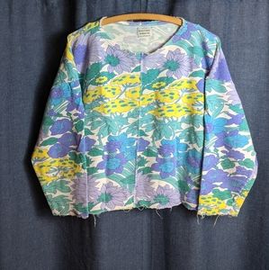 United Colors of Benetton vintage crop pullover